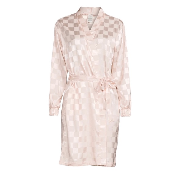 LISSOME WOMEN’S AND WOMEN’S PLUS SATIN CHECKERED ROBE 👘 - Picture 5 of 5